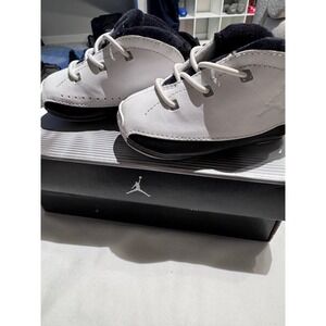 Nike‎ Air Jordan 18.5 White/Black Infant Size 2 NWOT